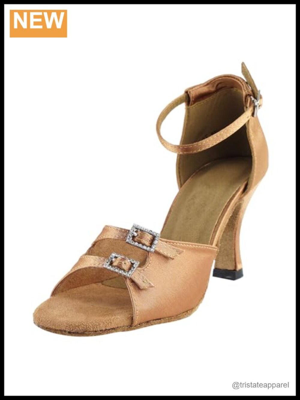 Very Fine 3-inch Heel Ballroom Dance Shoes Suede Sole